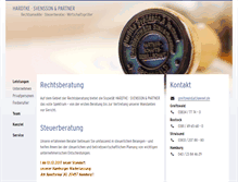 Tablet Screenshot of lawnet.de